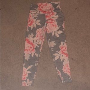 Floral aerie leggings